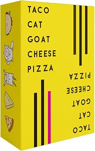 Taco Cat Goat Cheese Pizza Wildly Entertaining Card Game for Family and Group Game Night |