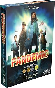 Pandemic Board Game - Cooperative Strategy for Adults & Families, Stop Global Disease