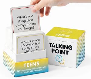200 Conversation Cards for Teens - Deep Questions to Build Trust, Spark Self-Expression &a