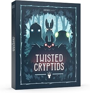 Unstable Games Twisted Cryptids Board Game - Strategy Card Game for Adults and Kids - Fami