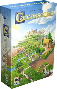 Carcassonne Board Game - Classic Tile Placement Strategy, Medieval Adventure for Adults &a