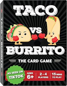 Taco vs Burrito - The Wildly Popular Surprisingly Strategic Card Game Created by a 7 Year 