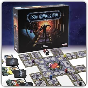 No Escape Board Game - Strategy Board Game for Adults, Family, Party - Unique Strategic Sp