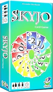 magilano SKYJO, Fun Card Game for Young and Least Young, Fun Game Parties in The Circle of