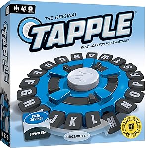 USAOPOLY The Original TAPPLE, The Fast-Paced Family Board Game,Choose a Category & Rac