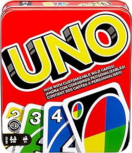 Mattel Games UNO Card Game for Kid, Adult & Family Nights & Parties, Travel & 