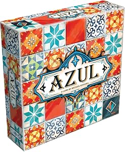 Azul Board Game - Award-Winning Tile-Placement Strategy with Beautiful Mosaic Art for Adul